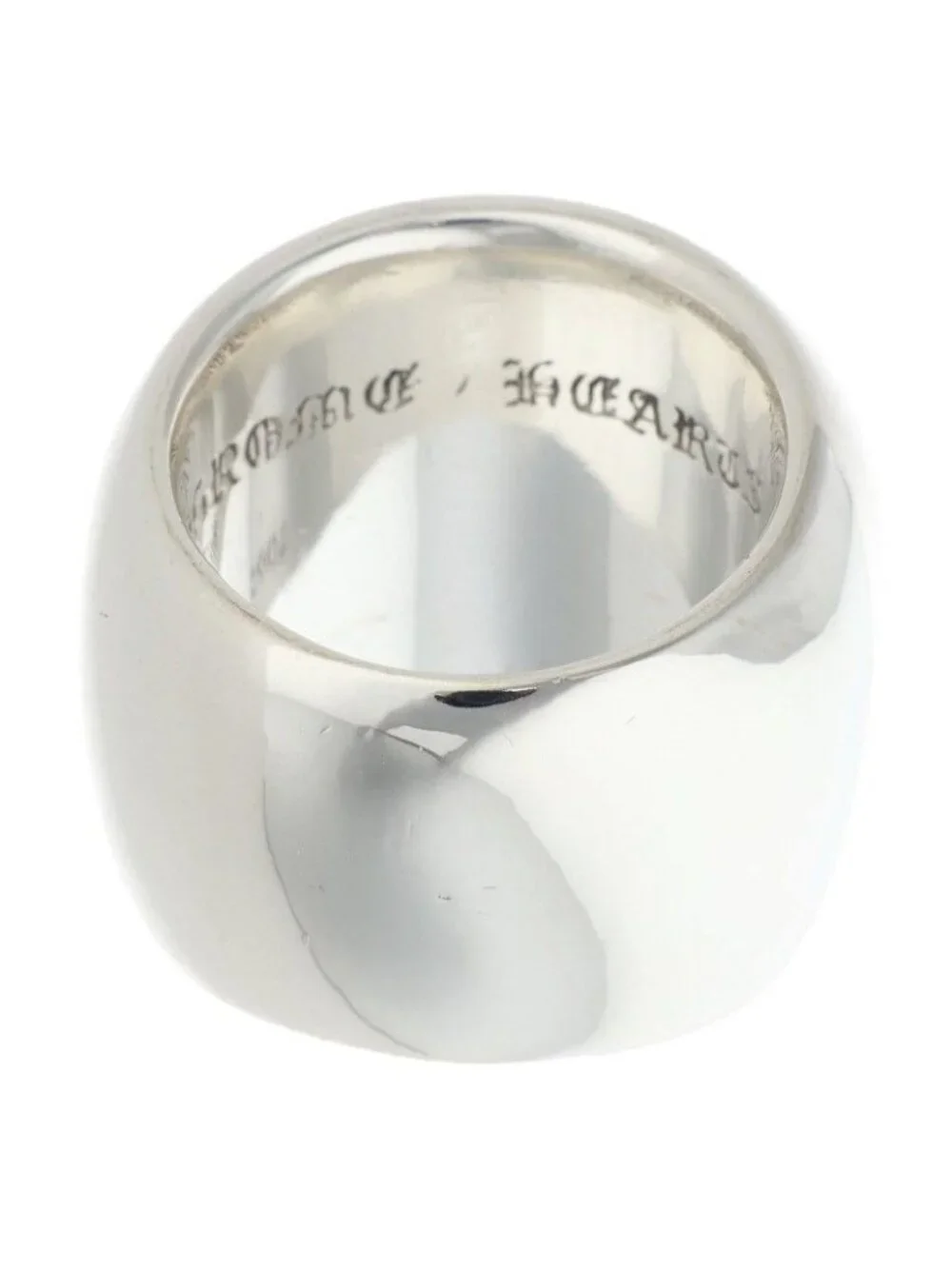 Chrome Hearts Clssc Oval Star Classic Silver Ring